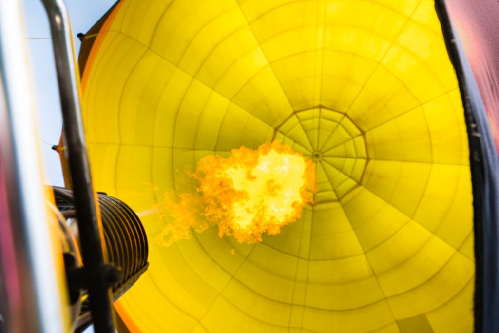 Vuelo en un globo aerostático