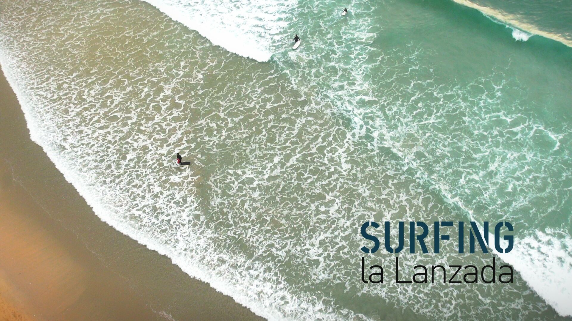 Grabando Surf con drone en A Lanzada